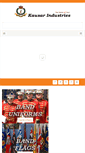 Mobile Screenshot of kausarindustries.com