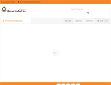 Tablet Screenshot of kausarindustries.com